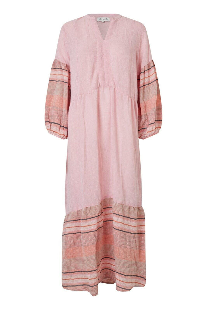 Lollys Laundry - MarnieLL Maxi Dress LS 24298-3061 - 36 Dusty Rose Kjoler 