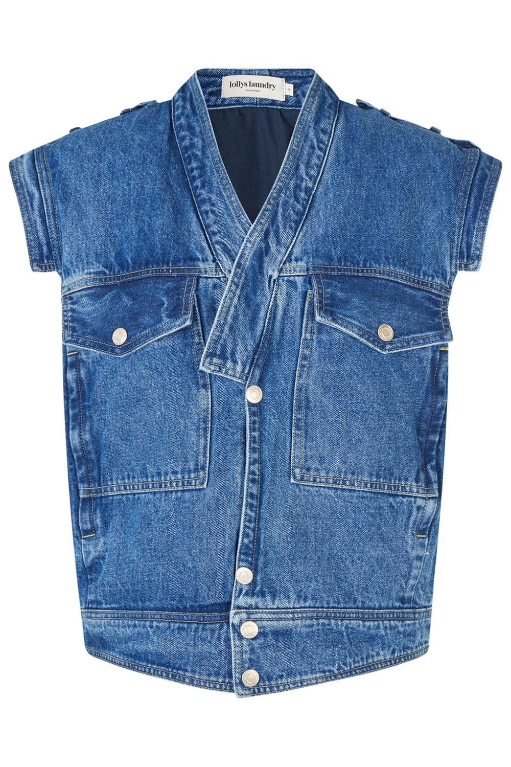 Lollys Laundry - Samll Vest Sl - 20 Blue