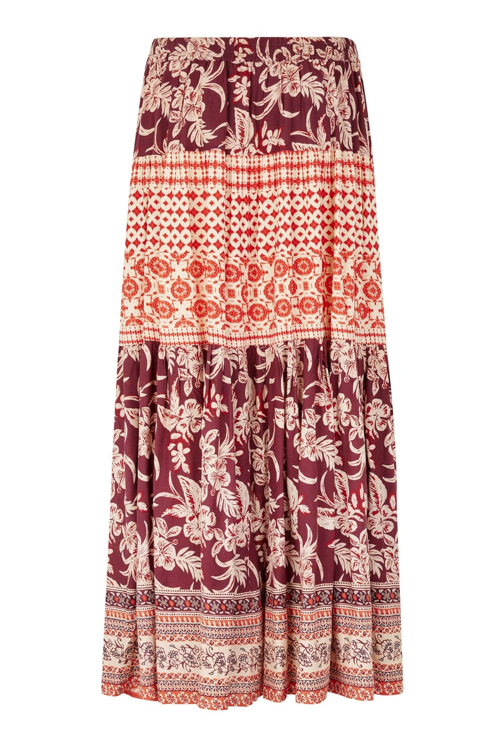 Lollys Laundry - SunsetLL Maxi Skirt - 30 Red Nederdele 