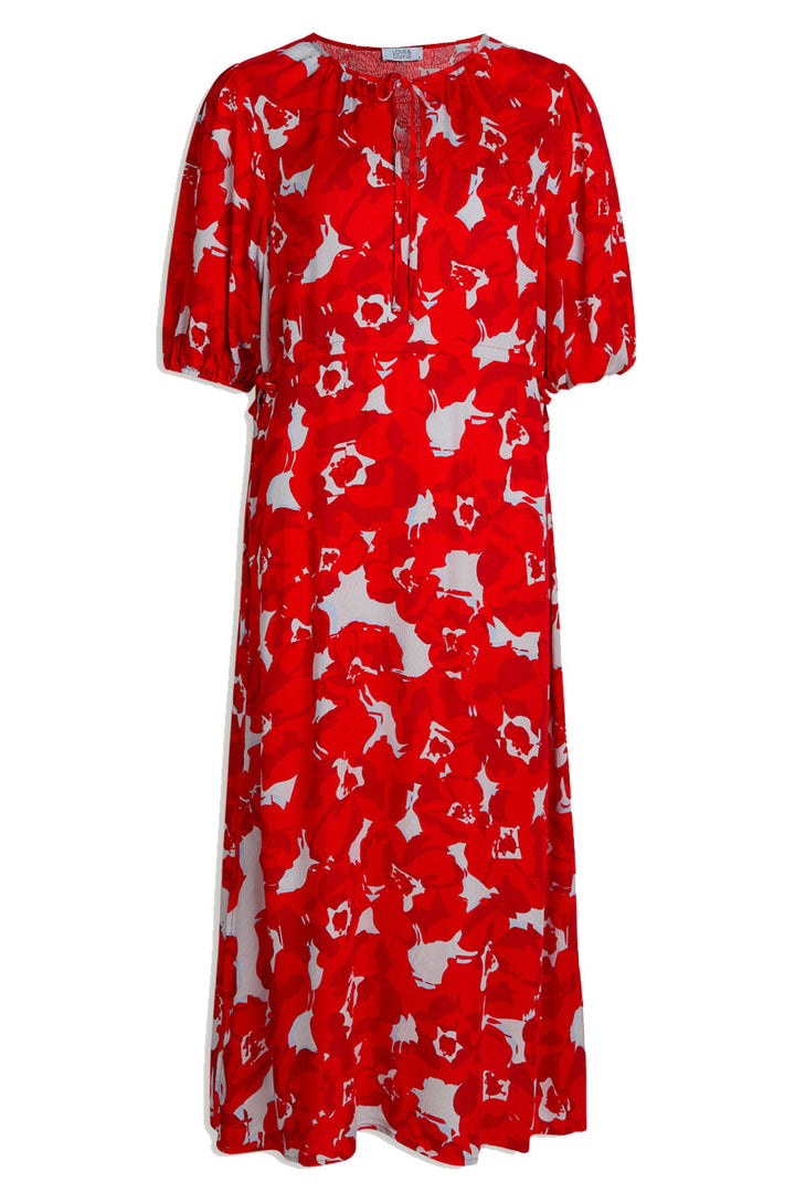 Love & Divine - Dress Love820-1 - Red/Blue Comb Kjoler 