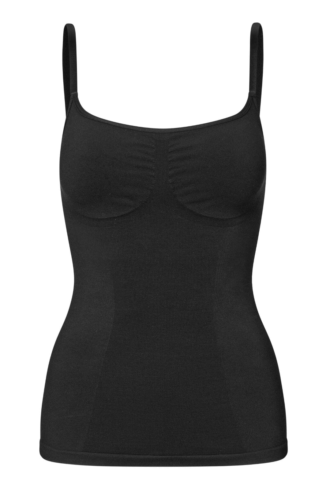 Lykkeland Ateliér - Second Skin Cami Top - Black Toppe 