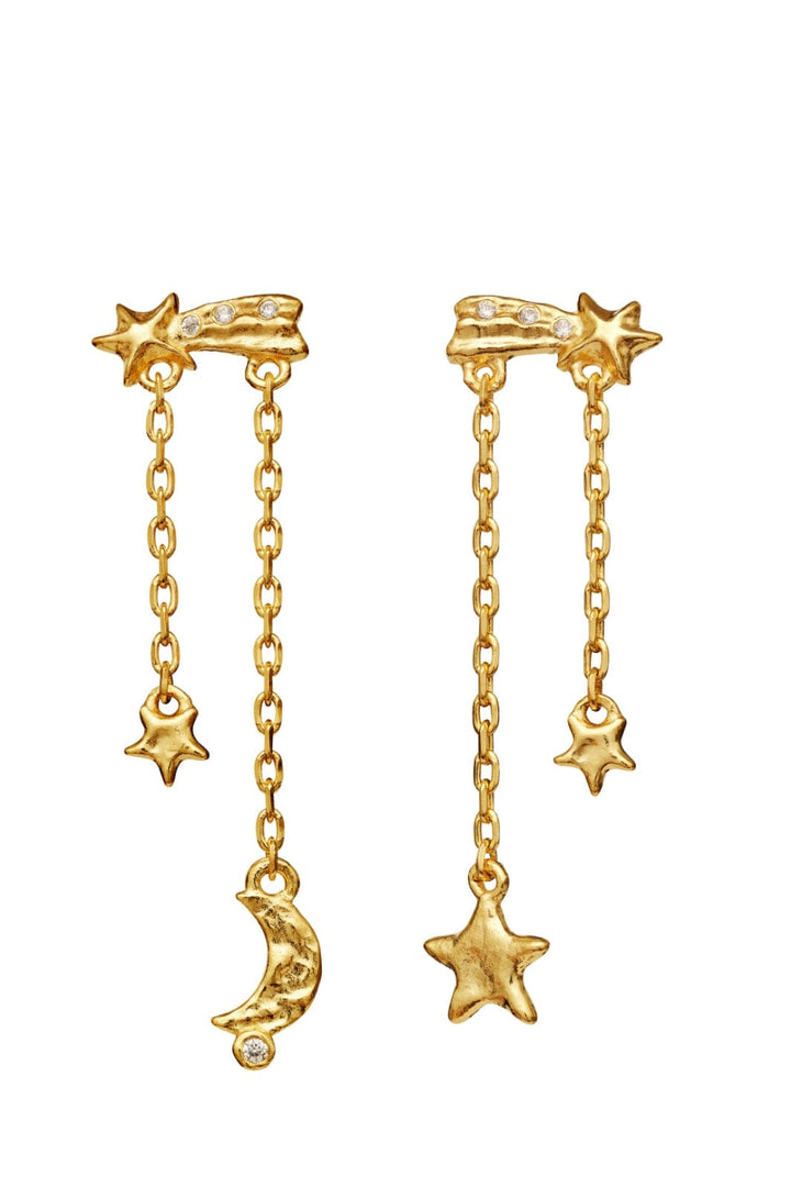 Maanesten - Amaya Earrings - 18 Ct Gold Plated 925 Sterling Silver