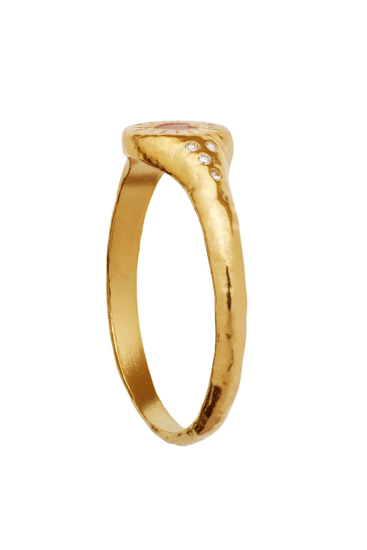 Maanesten - Hayali Ring - 18 Ct Gold Plated 925 Sterling Silver