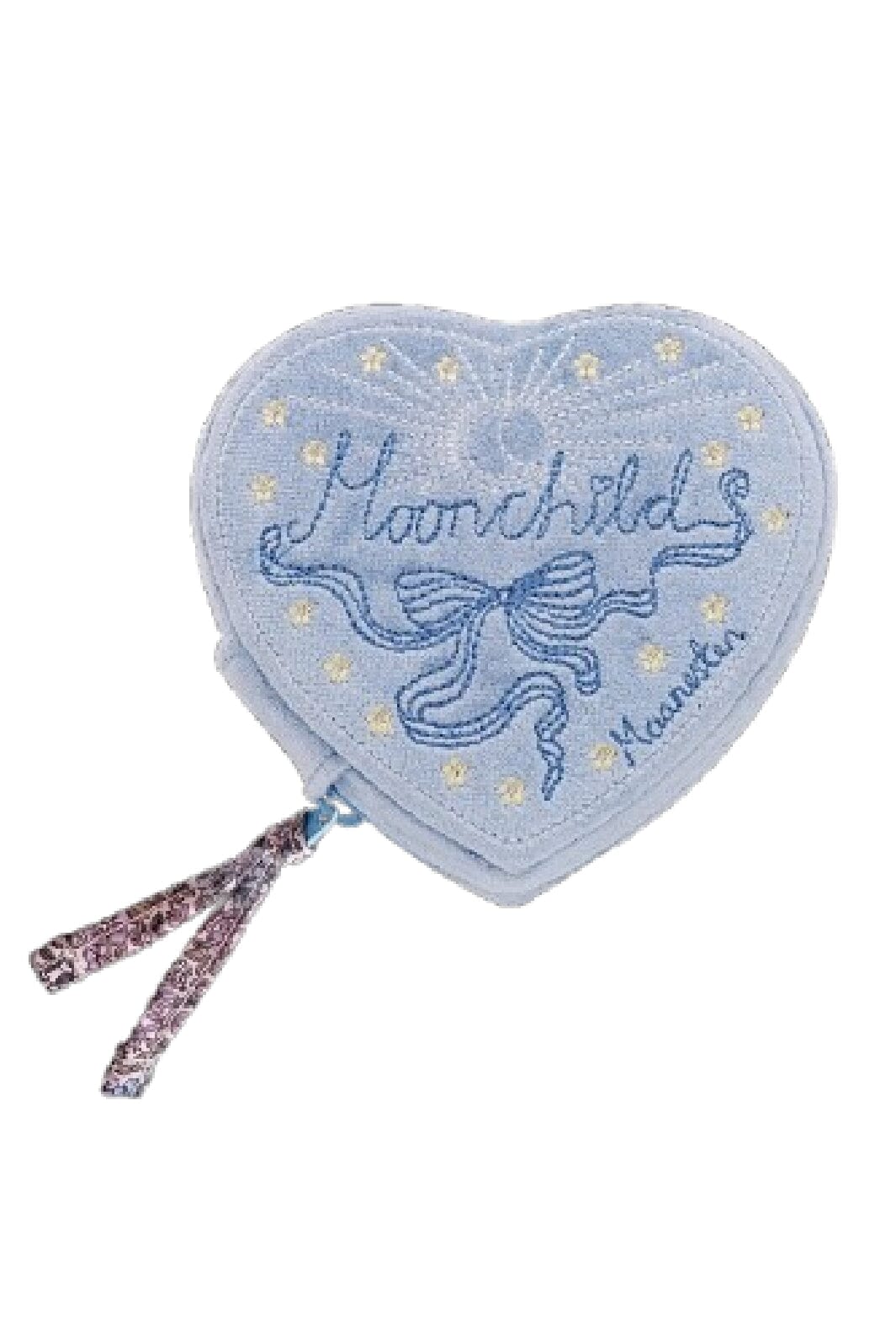 Maanesten - Heart Jewelry Box - Sky Blue