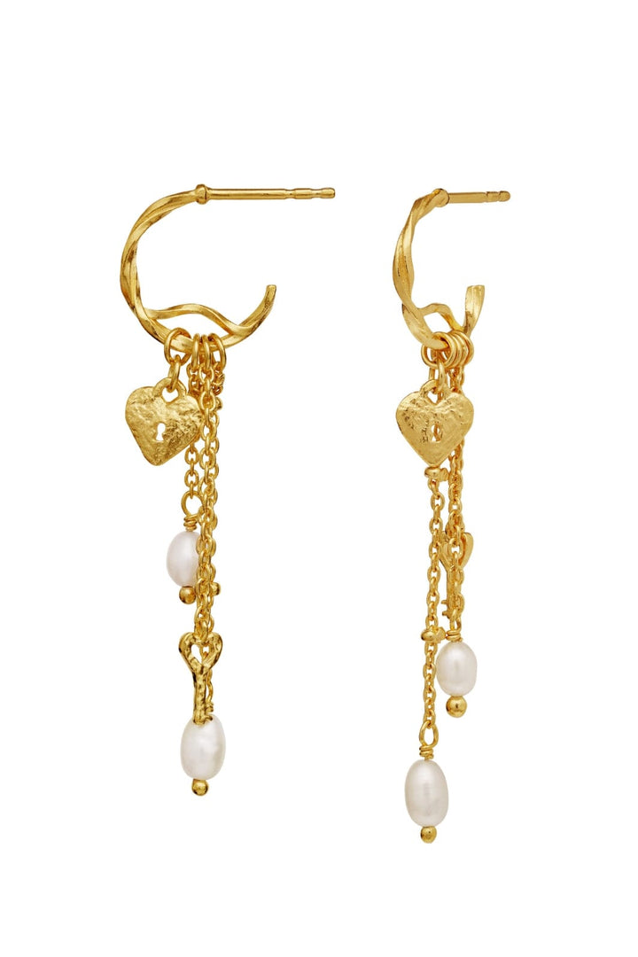 Maanesten - Idris Earrings - 18 Ct Gold Plated 925 Sterling Silver