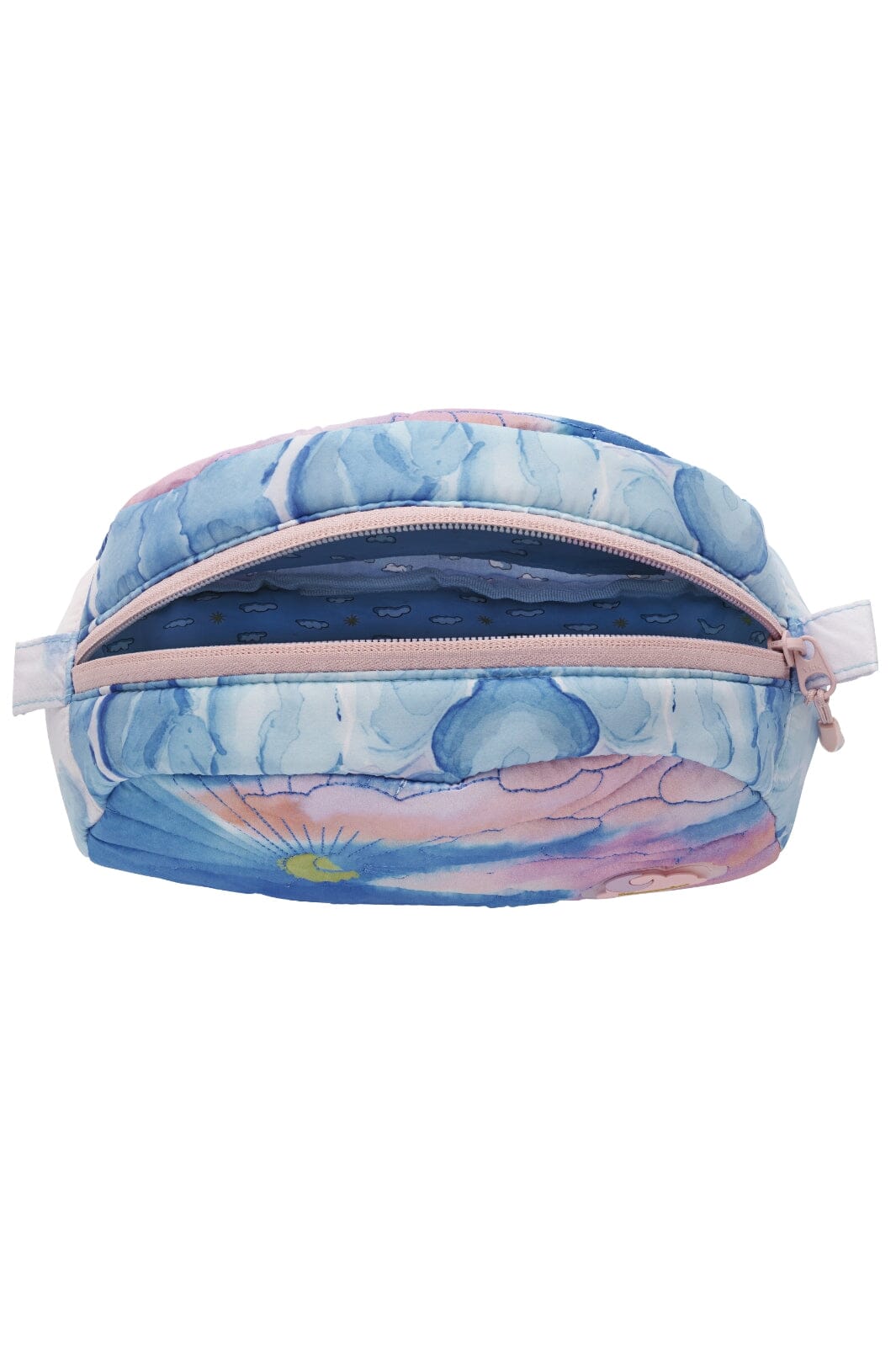 Maanesten - Make Up Bag Medium Moonshine Blue - Cotton