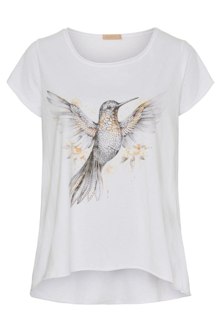 Marta Du Chateau - Mdcmarie T-Shirt - Grey Bird T-shirts 