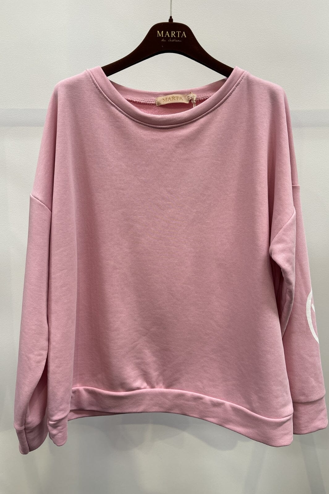 Marta Du Chateau - Mdcnathalie Sweatshirt 69371 - Rosa Baby Sweatshirts 