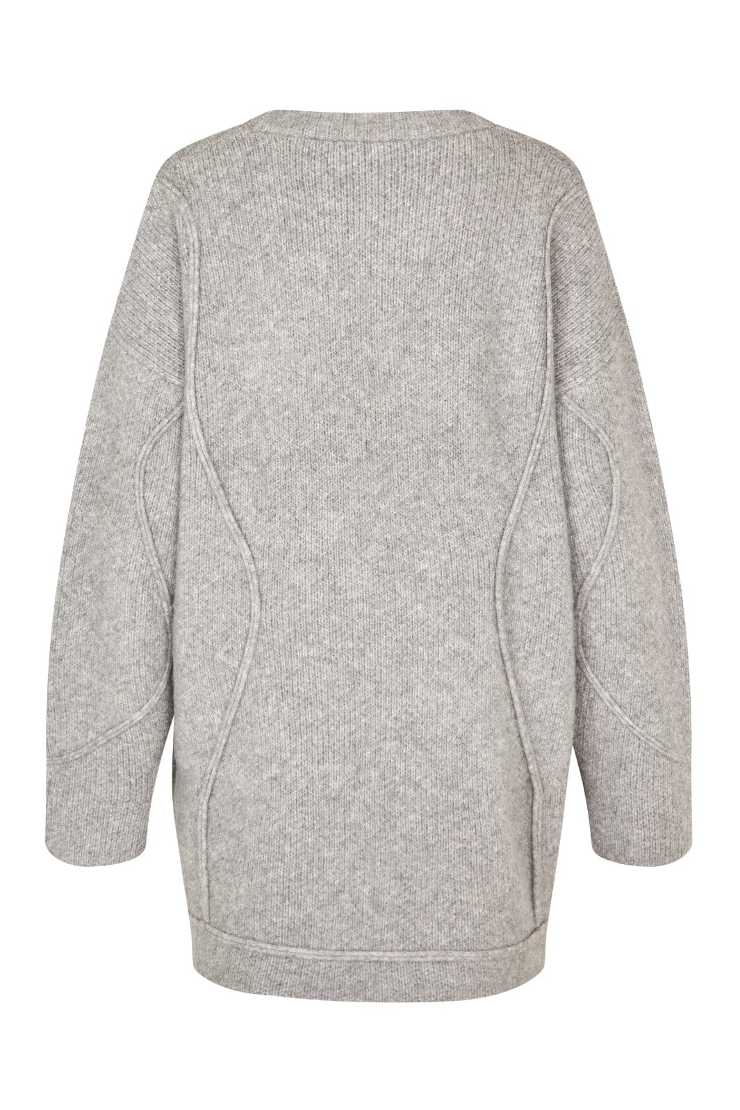 MbyM - Rese-M - 604 Light Grey Melange Sweatshirt 