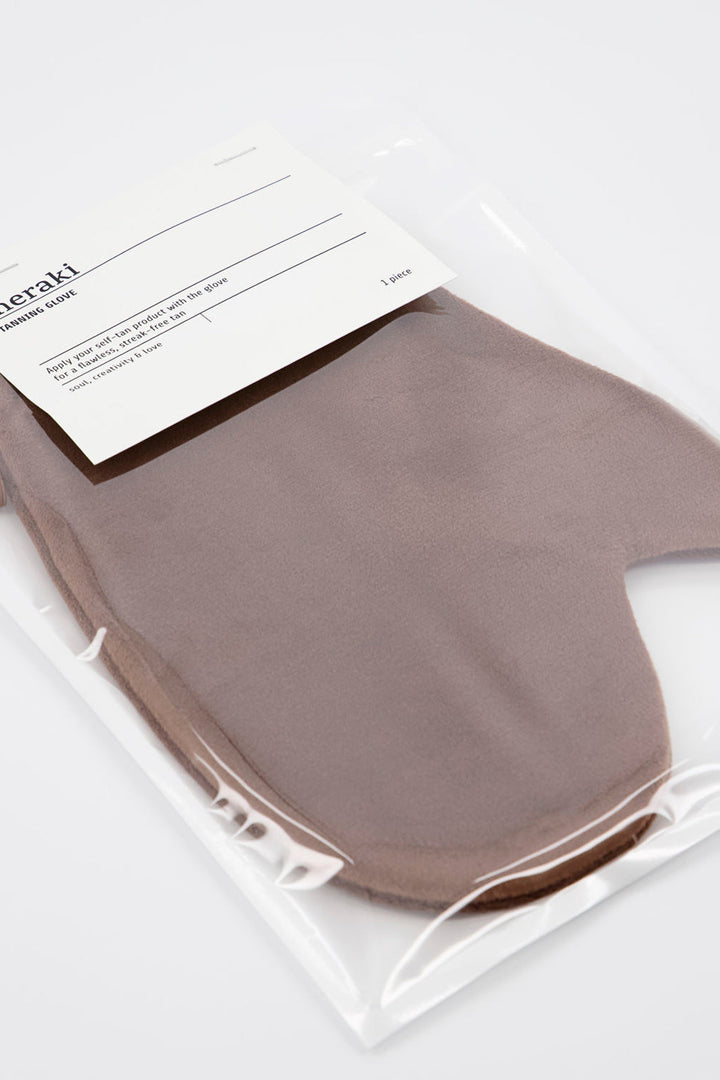 Meraki - Tanning Glove - Vinca Brown Selvbruner 