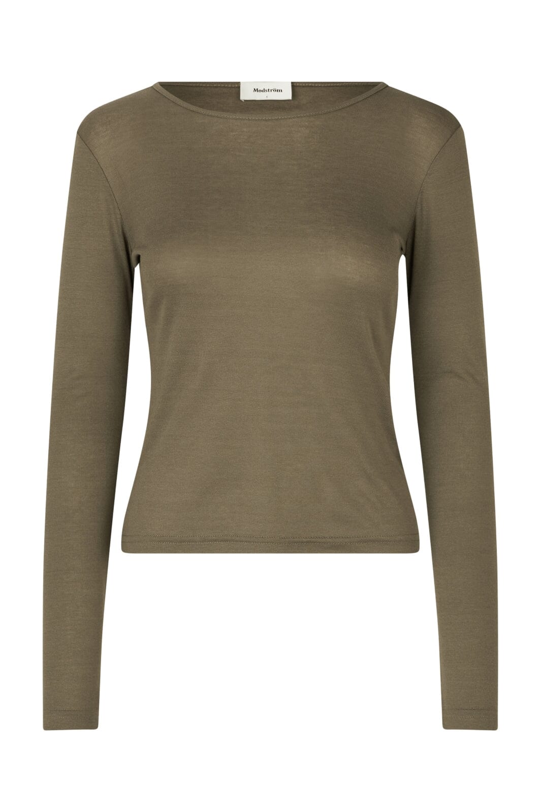 Modström - Harpermd Ls Top - 5581 Warm Gray T-shirts 