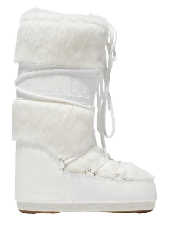 Moon Boot - Mb Icon Faux - A002 Optical White Støvler 