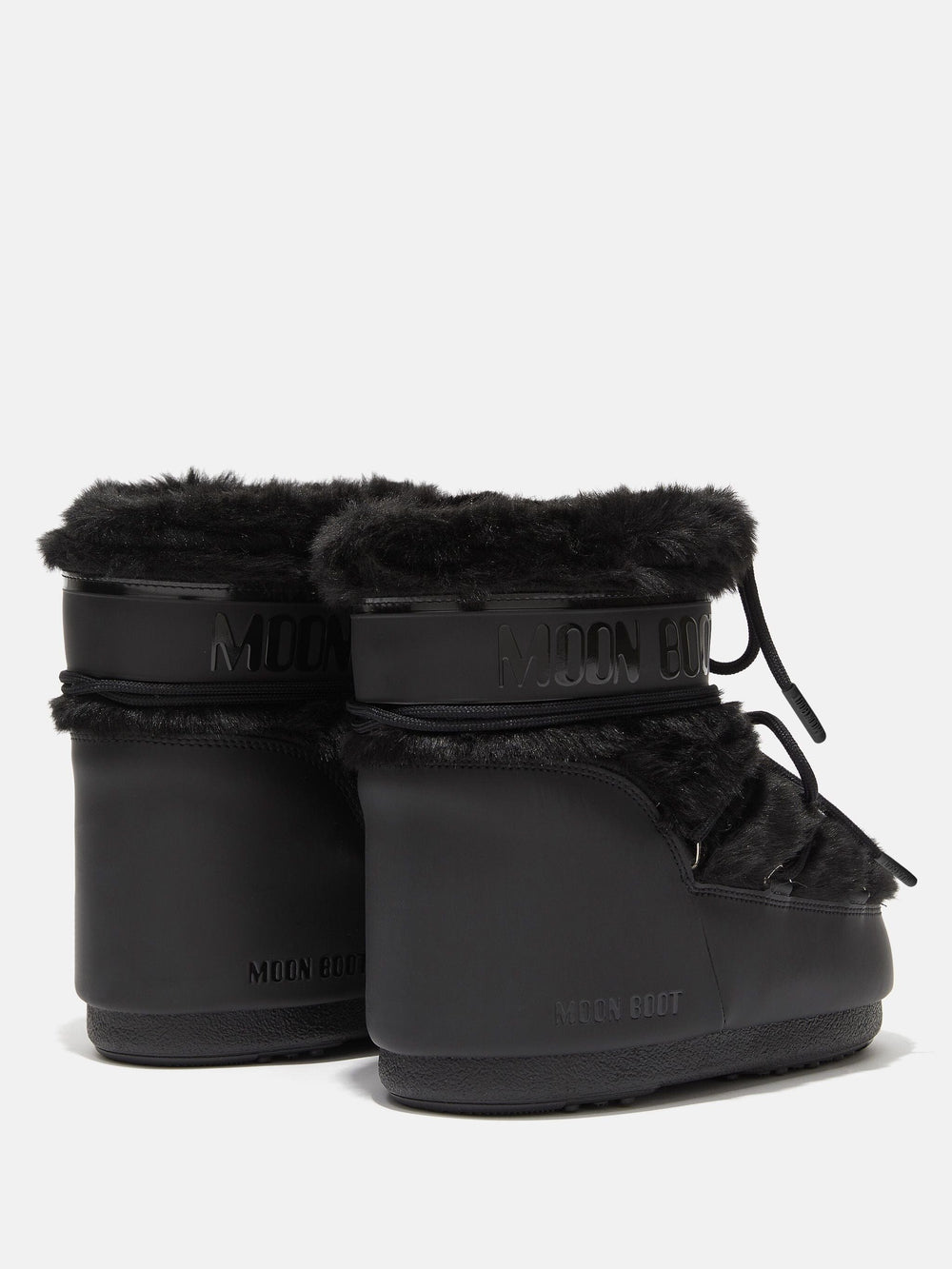 Moon Boot - Mb Icon Low Faux Fur - N001 Black Støvler 