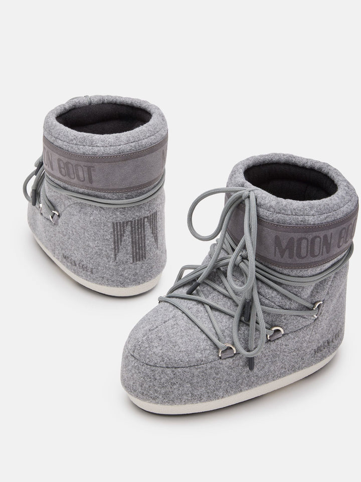 Moon Boot - Mb Icon Low Felt - H006 Grey Støvler 