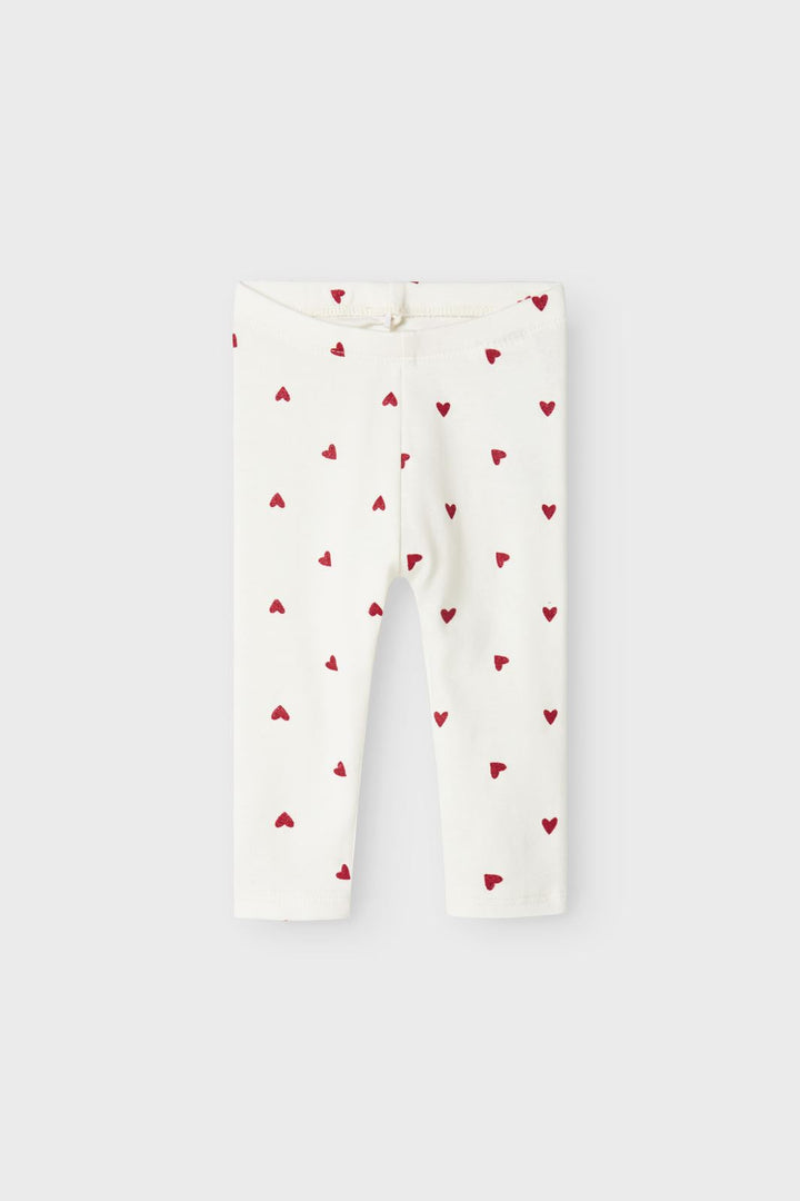 Name It - Nbfdheart Legging - 4788344 Cloud Dancer