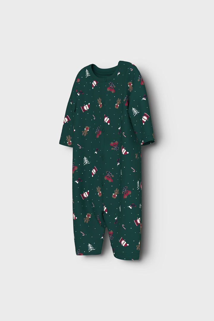 Name It - Nbnvismas Ls Nightsuit - 4668311 Botanical Garden Christmas Elements