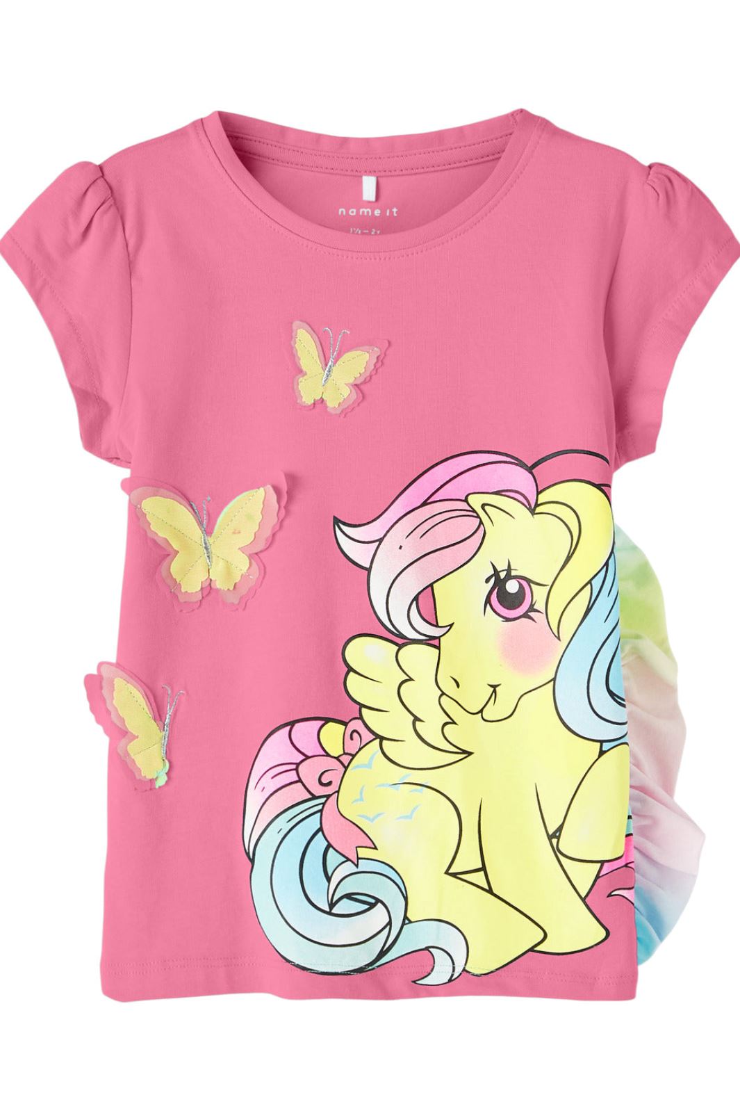 Name it - Nmfmalan Mlp Ss Top Cplg - Morning Glory T-shirts 