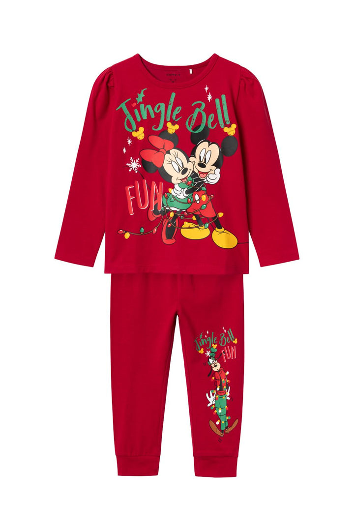 Name It - Nmfsisse Minnie Ls Nightset Wdi - 4571816 Jester Red