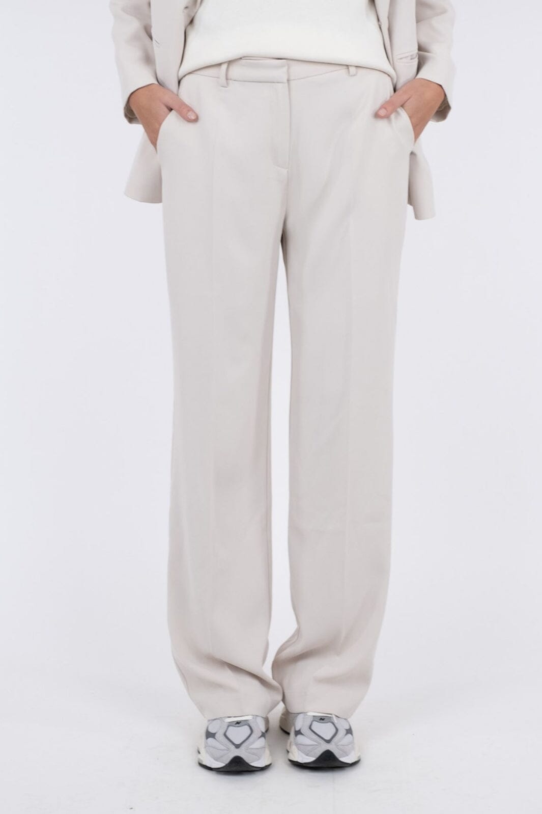 Neo Noir - Alice Woven Pants - Ivory 