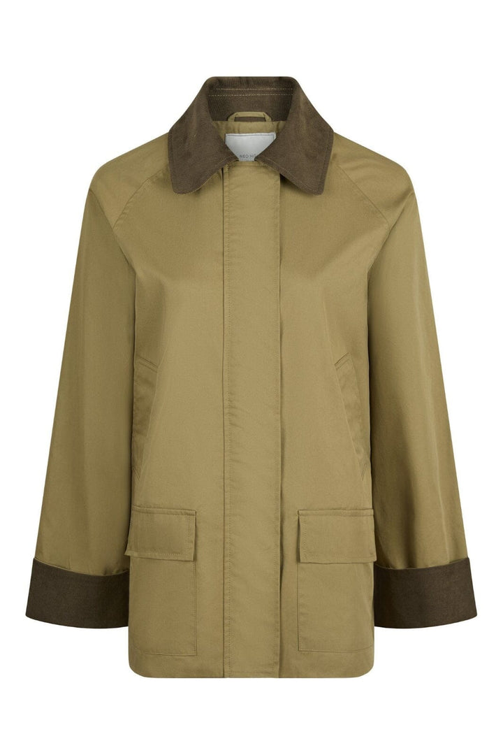 Neo Noir - Anastacia Cord Jacket - Khaki Jakker 