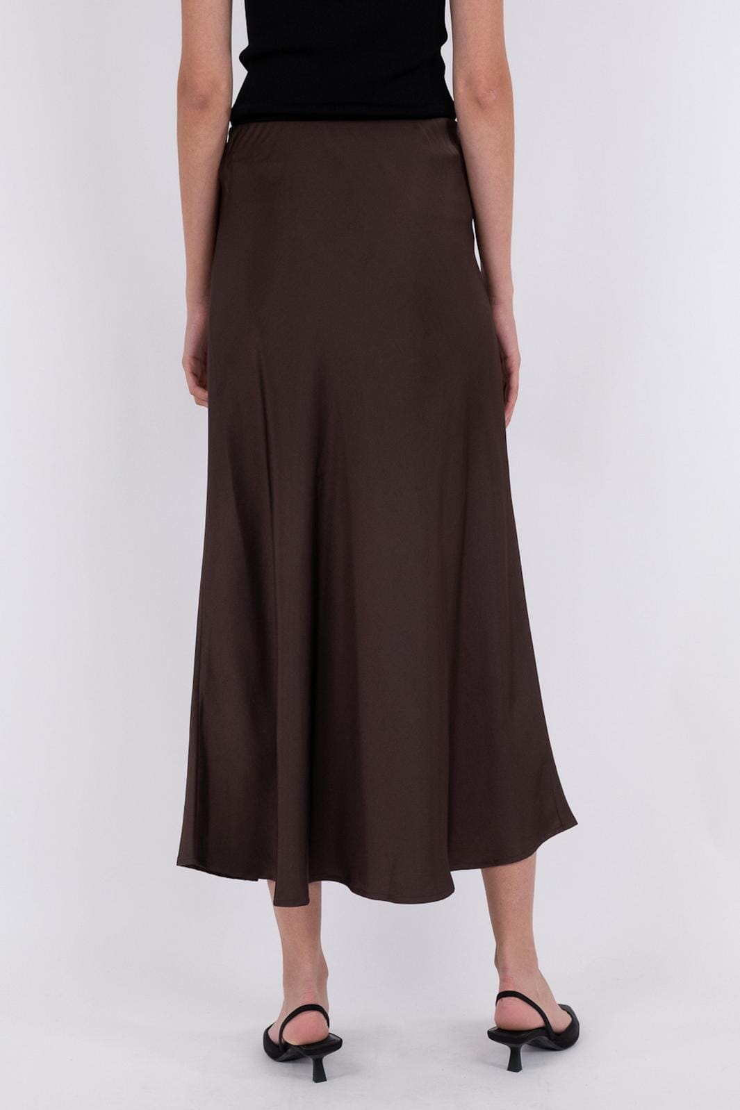 Neo Noir - Bovary Skirt - Dark Brown