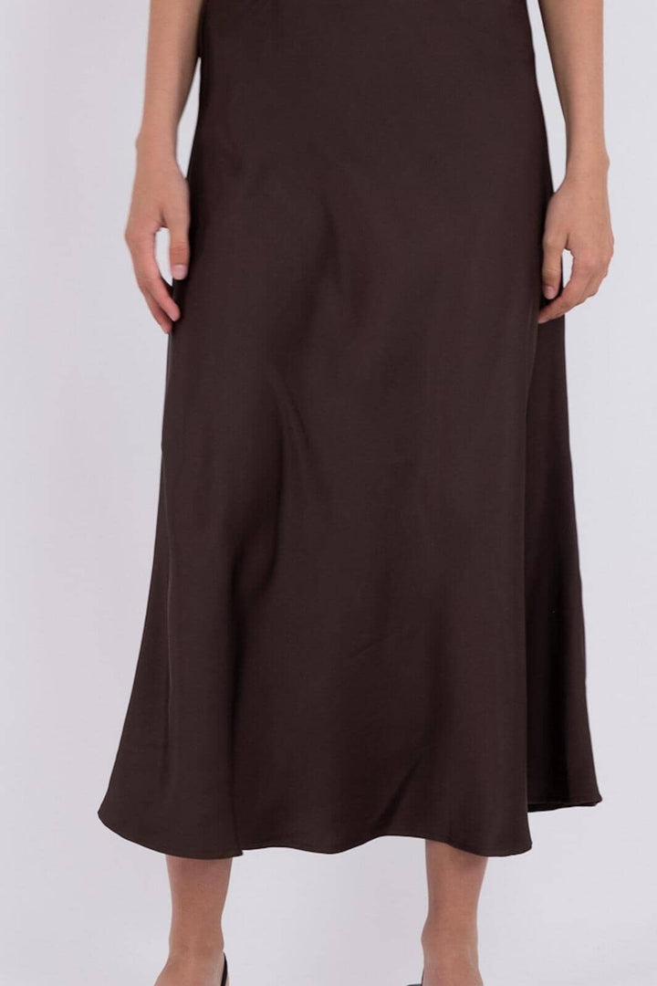 Neo Noir - Bovary Skirt - Dark Brown