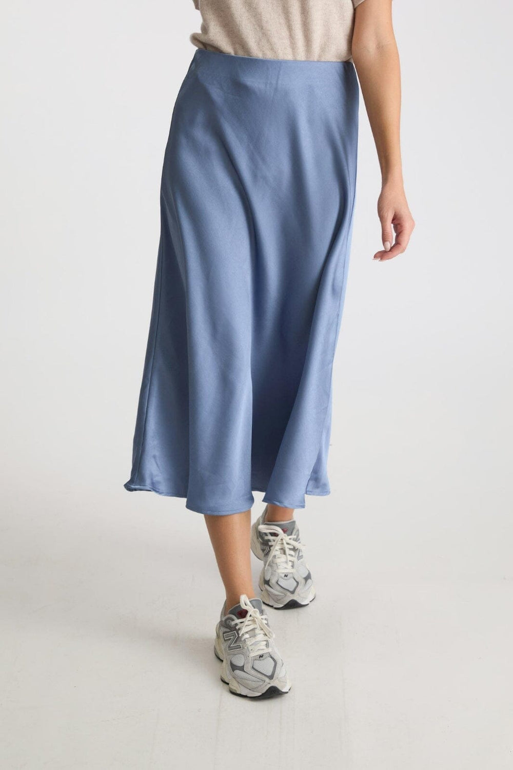 Neo Noir - Bovary Skirt - Smoke Blue Nederdele 