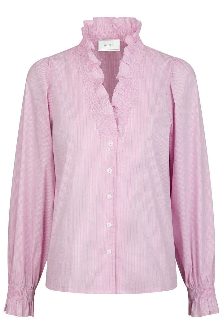 Neo Noir - Brielle Stripe Shirt 159701 - 754 - Light Pink