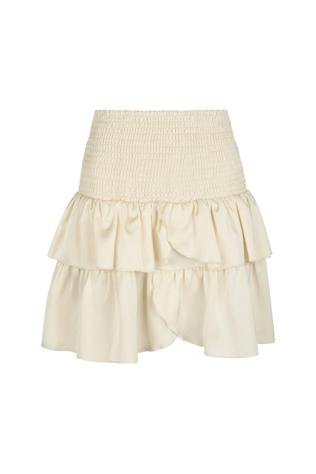 Neo Noir - Carin Heavy Sateen Skirt 161994 - 621 - Pearl