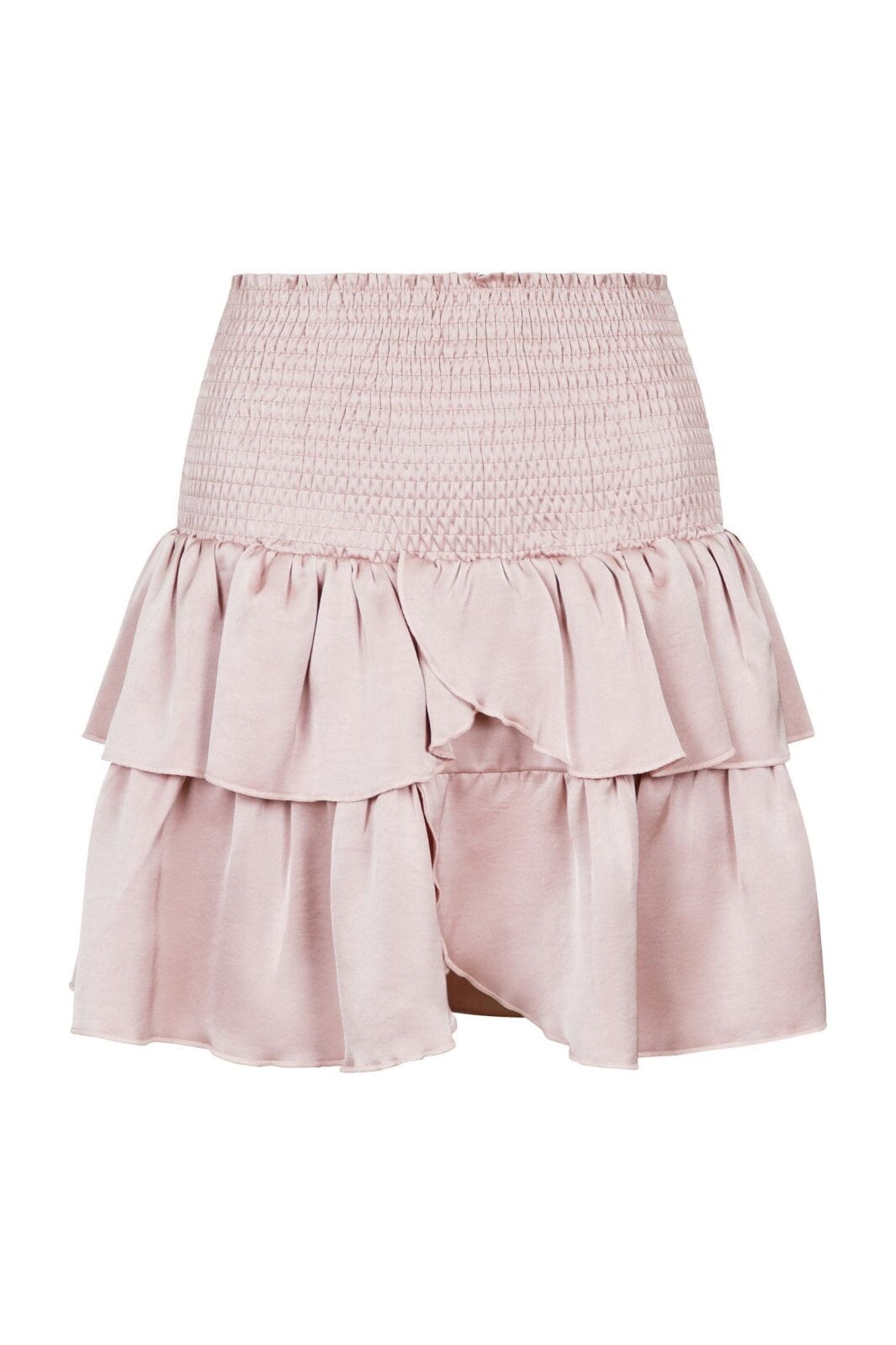 Neo Noir - Carin Heavy Sateen Skirt - Dusty Rose Nederdele 