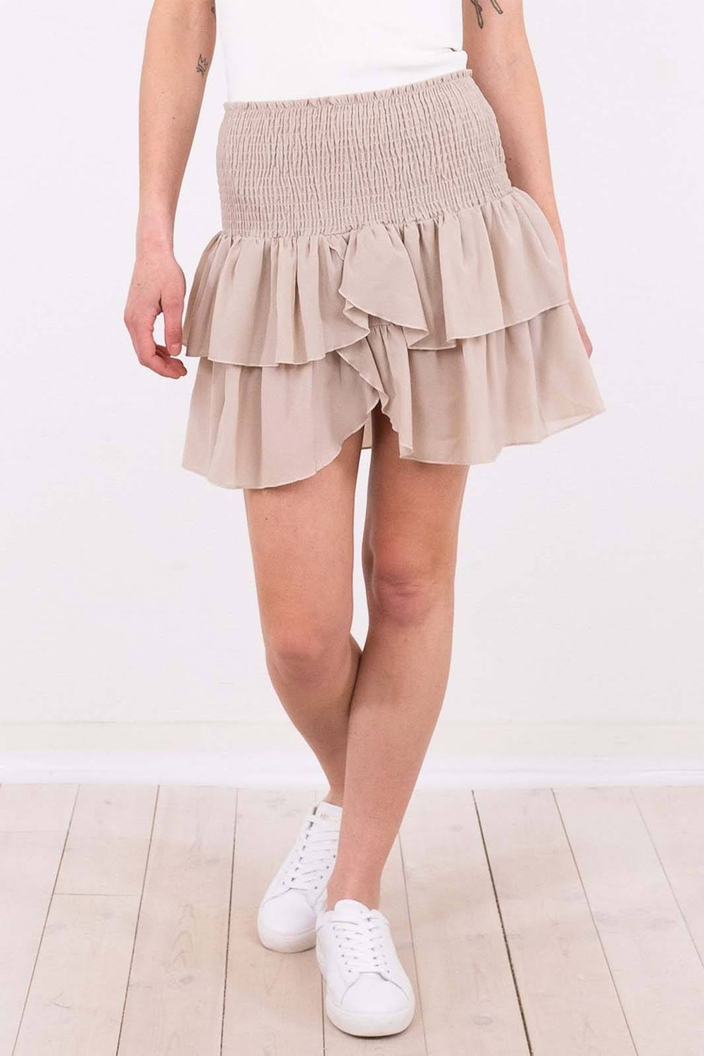 Neo Noir - Carin R Skirt - Sand Nederdele 