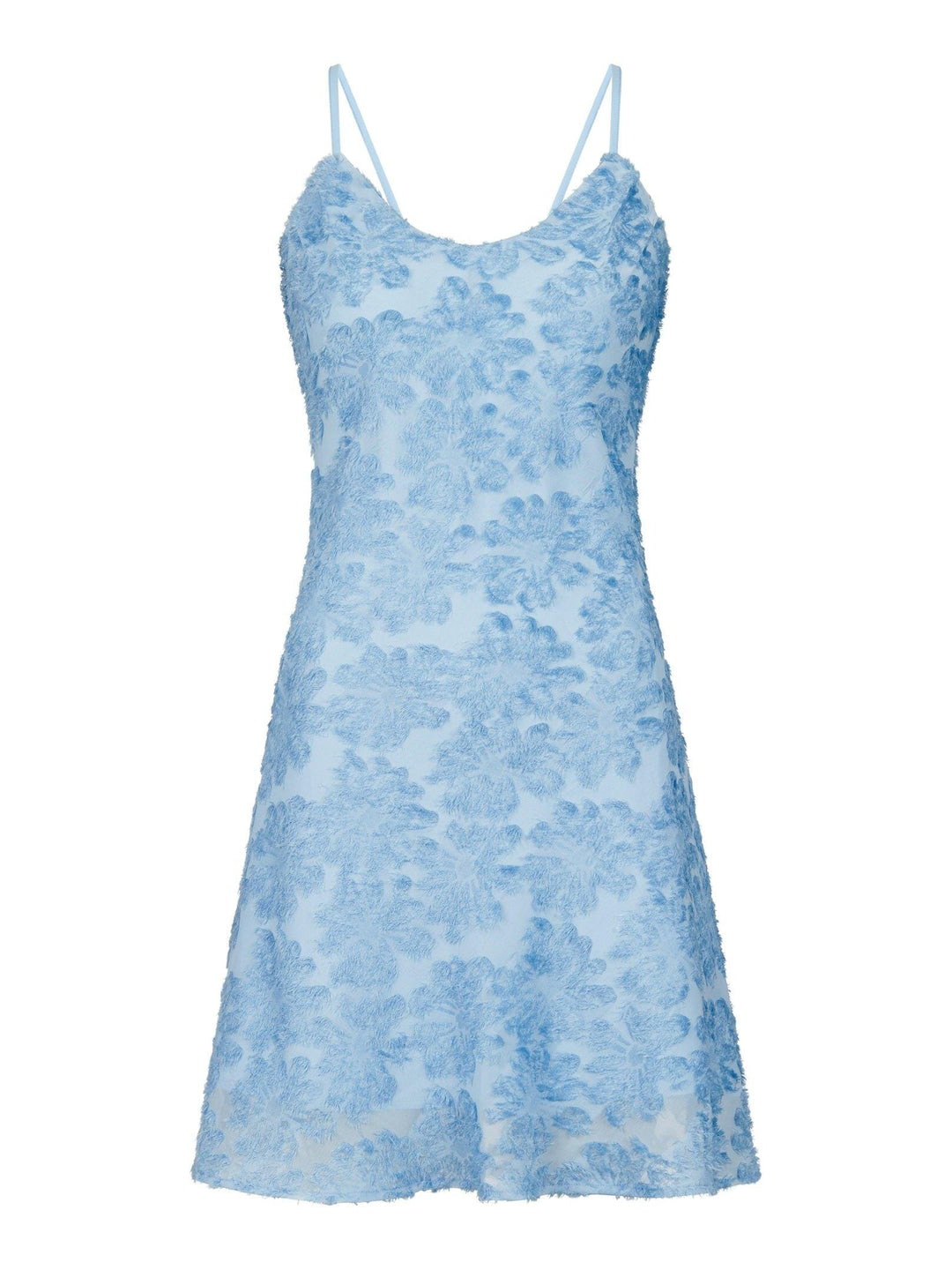 Neo Noir - Celisa Fringe Dress - Sky Blue Kjoler 