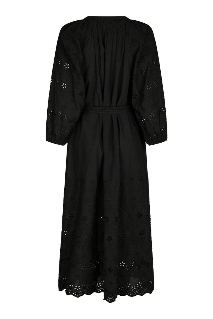 Neo Noir - Colette Embroidery Dress 165171 - 100 - Black