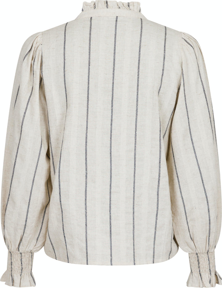 Neo Noir - Dalli Stripe Blouse - Natural