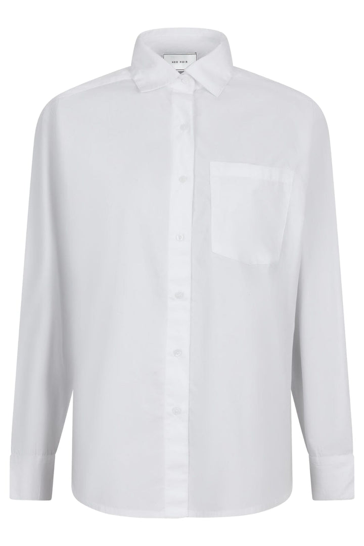 Neo Noir - Dalma C Poplin Shirt 164332 - White Skjorter 