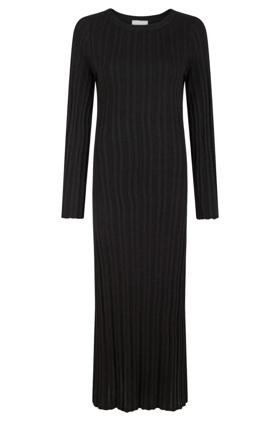 Neo Noir - Eris Knit Dress - Black Kjoler 