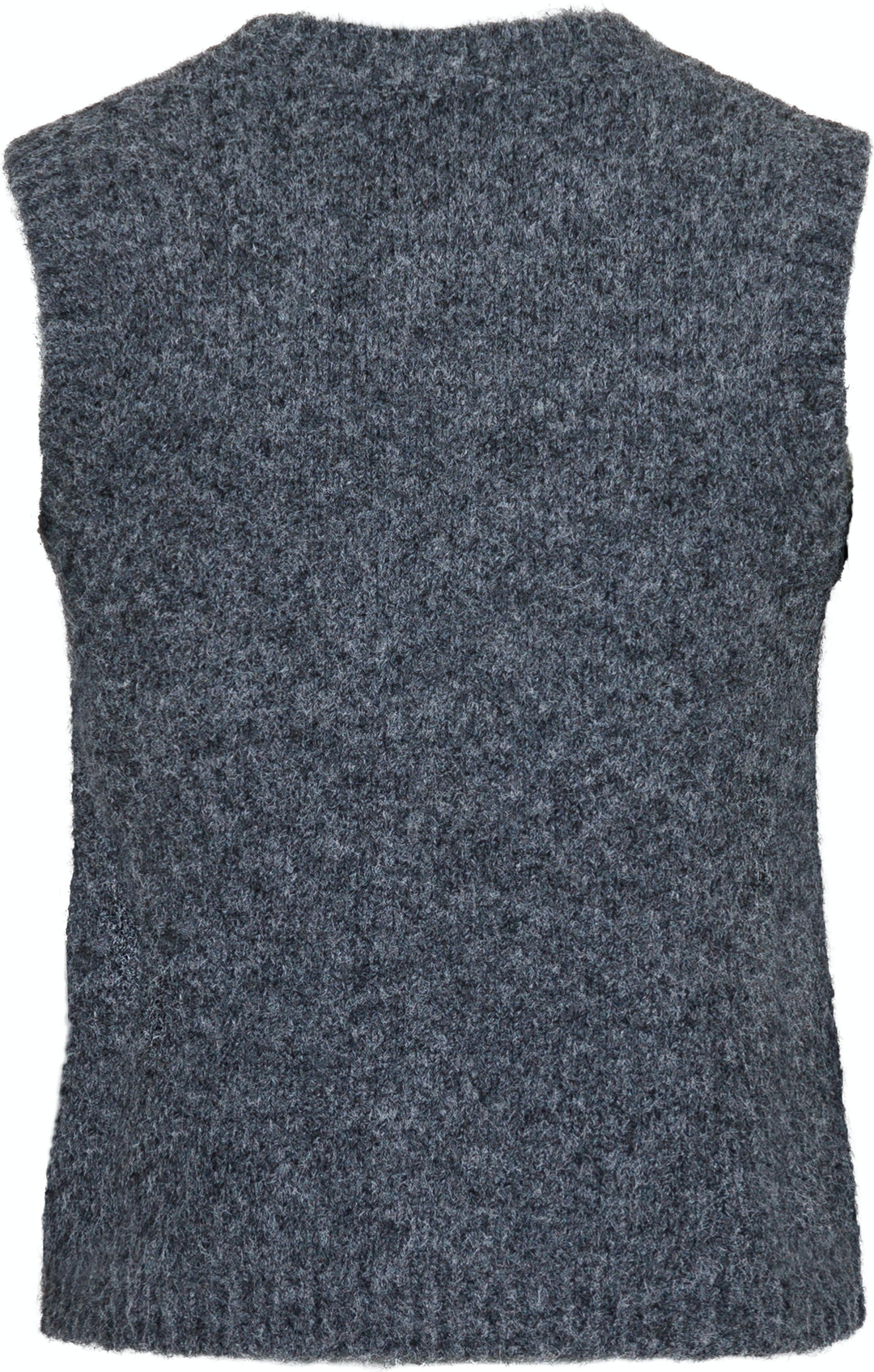 Neo Noir - Franko Soft Knit Waistcoat - Antracit