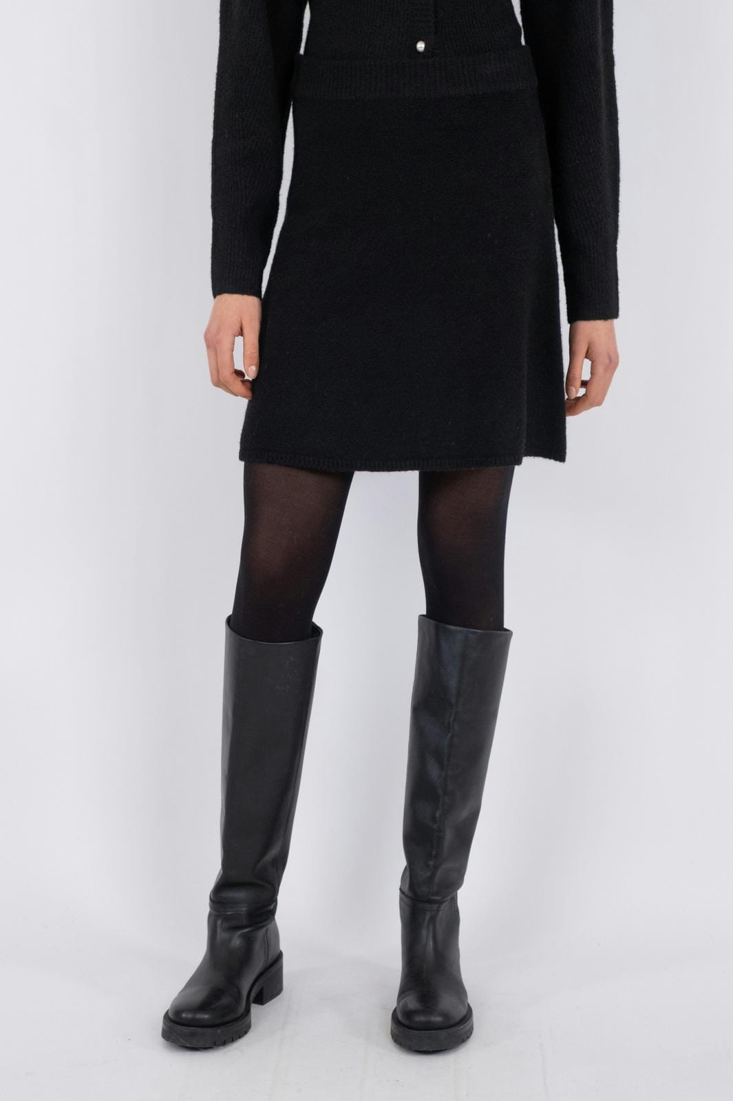 Neo Noir - Gisa Knit Skirt - Black