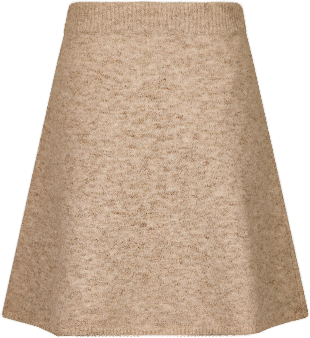 Neo Noir - Gisa Knit Skirt - Sand Melange