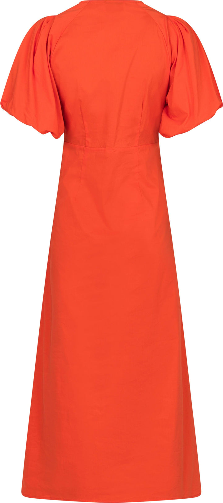 Neo Noir - Illana Poplin Dress - Coral