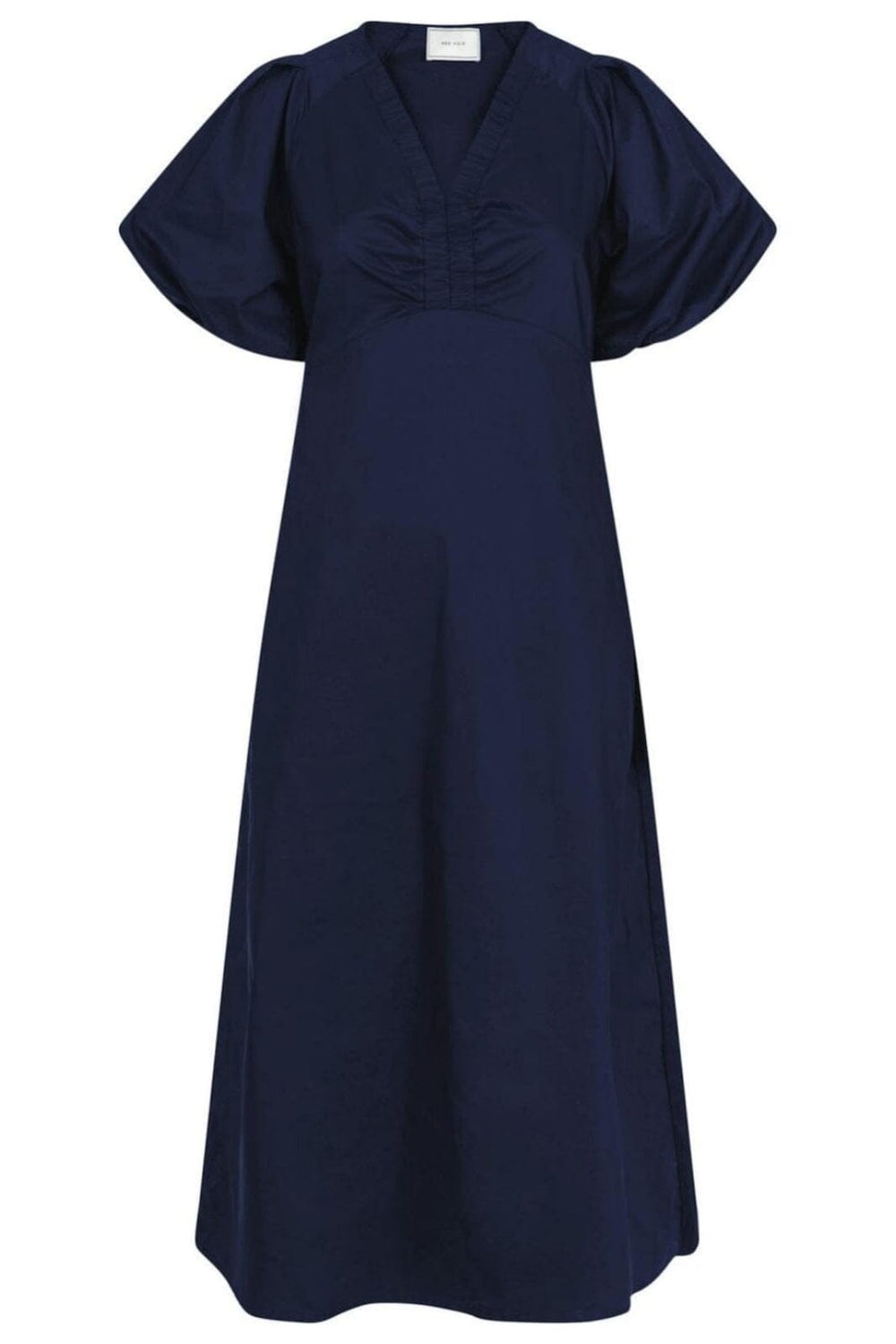 Neo Noir - Illana Poplin Dress - Navy Kjoler 