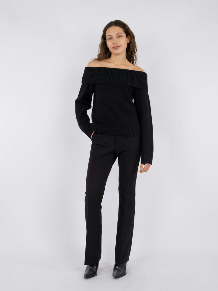 Neo Noir - Jane Knit Blouse - Black