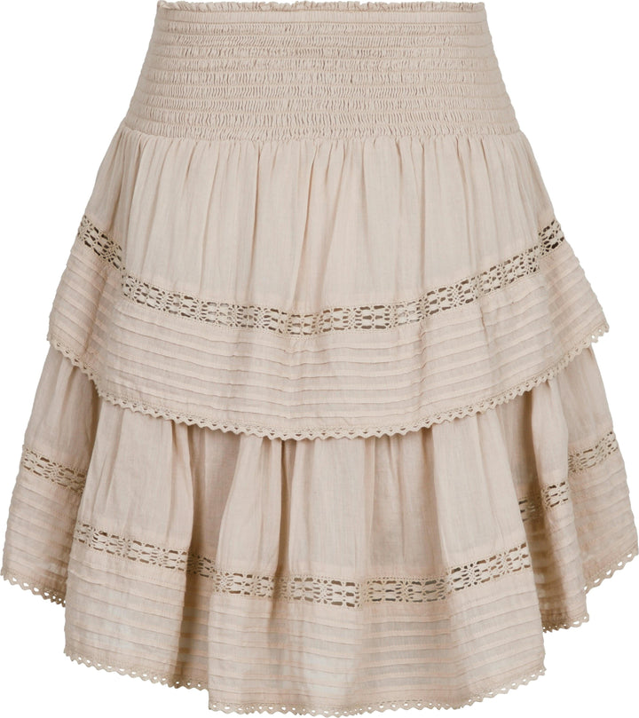 Neo Noir - Kenia S Voile Skirt - Sand