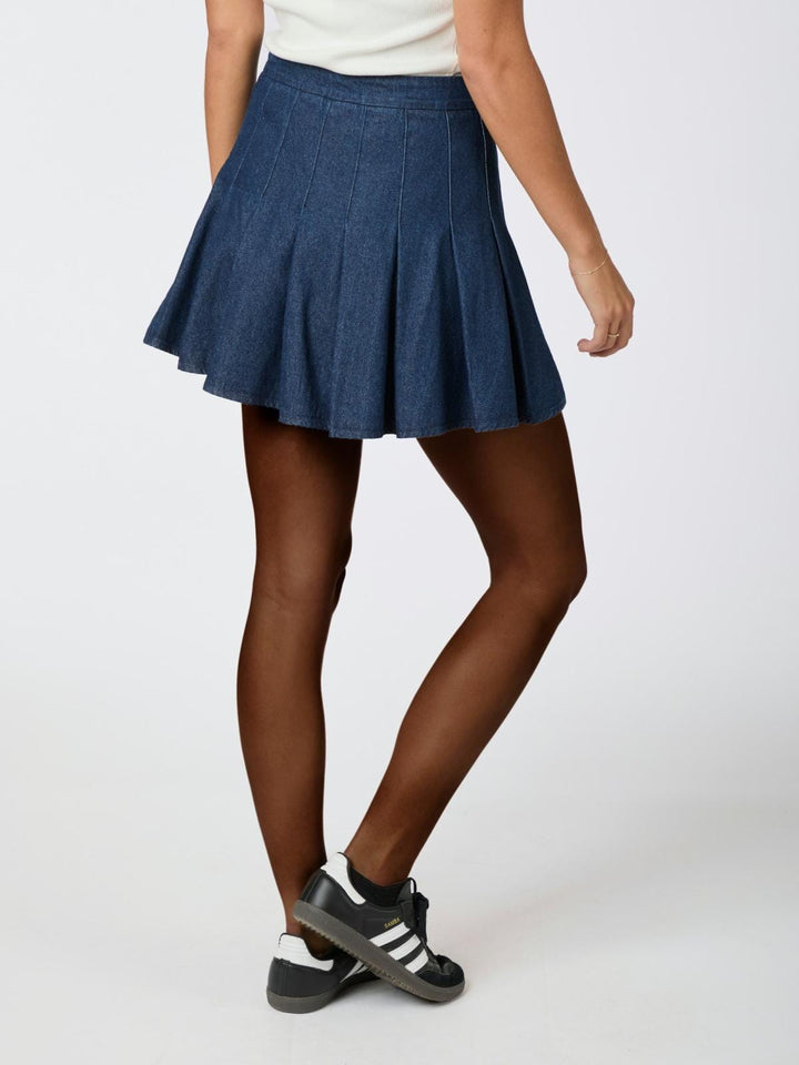 Neo Noir - Laurina Denim Skirt - Dark Blue Nederdele 