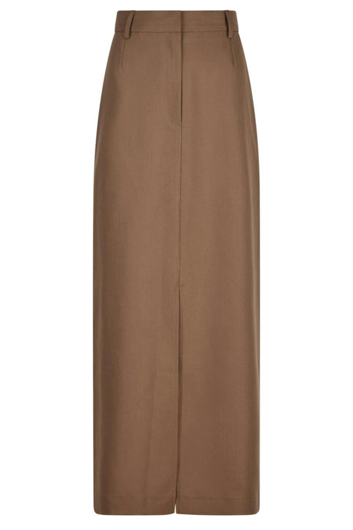 Neo Noir - Leland Solid Skirt 164524 - Taupe