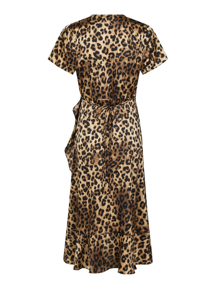 Neo Noir - Magga Leo Dress - Leopard Kjoler 