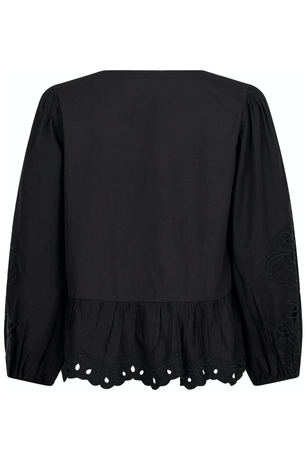 Neo Noir - Maja C Poplin Blouse - Black Bluser 