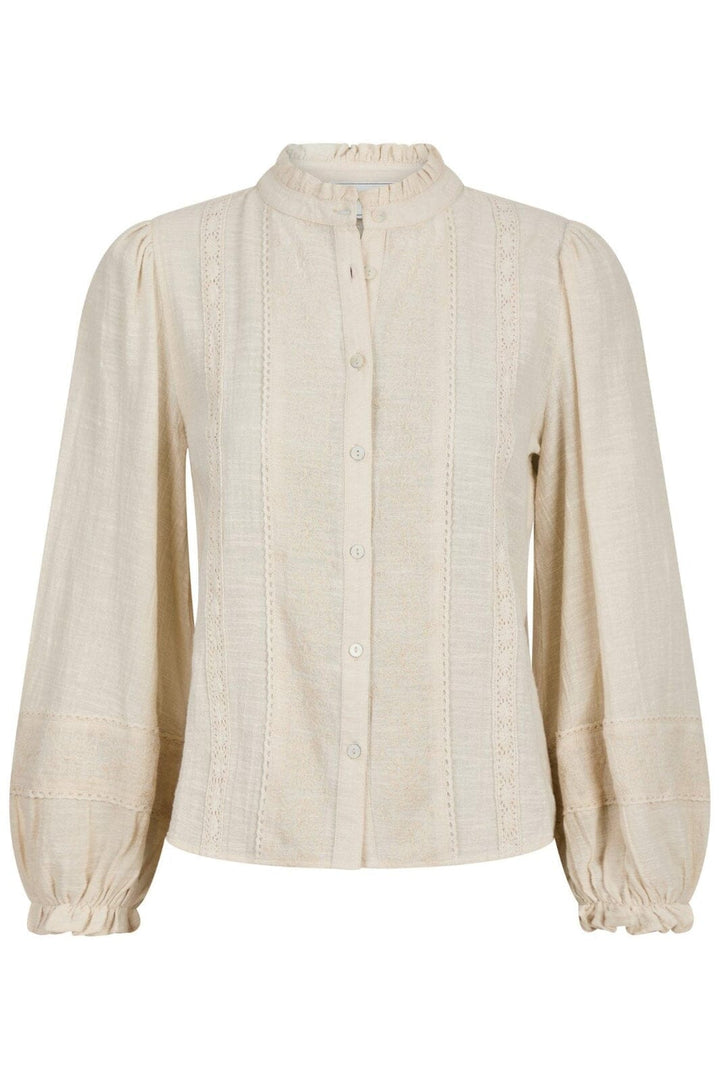 Neo Noir - Marlowe Deco Blouse 164391 - 124 - Ivory