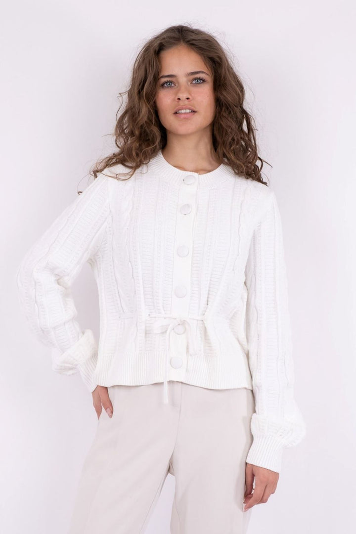 Neo Noir - Molina Knit Cardigan - Off White Cardigans 