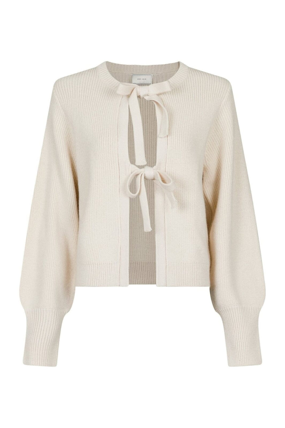 Neo Noir - Muscado Knit Cardigan - Ivory Cardigans 